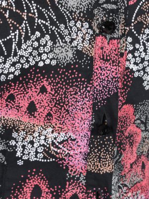 Vintage Lady Blouses Shirt Short Sleeve S Multi LB265-96908