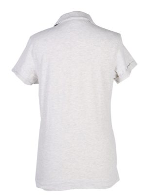 Vintage Tommy Hilfiger Polo Shirt Short Sleeve Tops L Light Grey -PT1189-96065