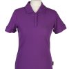 Vintage Jack Wolfskin Polo Shirt Short Sleeve Tops M Purple -PT1191-0