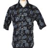Vintage Penmans Floral Printed Hawaiian Shirt M Navy SH3388-0