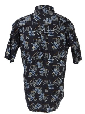 Vintage Penmans Floral Printed Hawaiian Shirt M Navy SH3388-96641