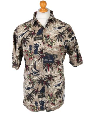 Vintage Angelo Litrico Kings Point Hawaiian Shirt L Multi SH3391-0