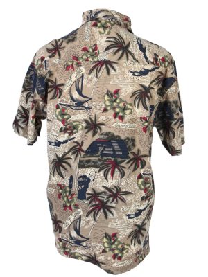 Vintage Angelo Litrico Kings Point Hawaiian Shirt L Multi SH3391-96653