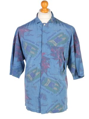 Vintage Messori Crazy Printed Hawaiian Shirt L Multi SH3411-0