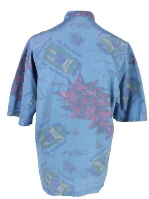 Vintage Messori Crazy Printed Hawaiian Shirt L Multi SH3411-97080