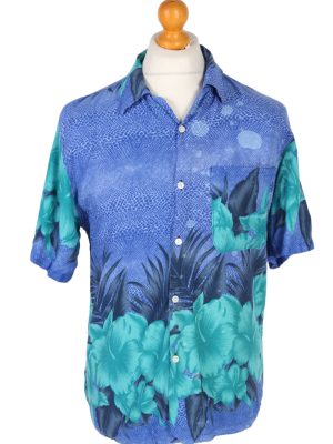 Vintage Coco Wave Floral Printed Hawaiian Shirt M Multi SH3412-0