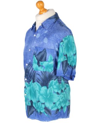 Vintage Coco Wave Floral Printed Hawaiian Shirt M Multi SH3412-97083