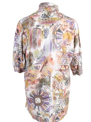 Vintage Hawaiian Shirt McKay Crazy Printed M Multi SH3455-98019