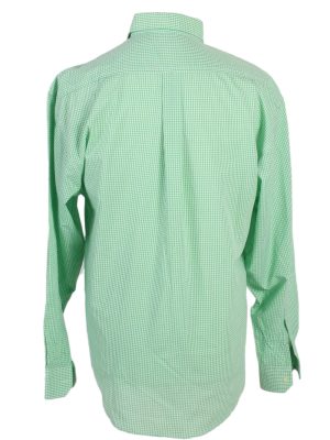 Vintage Smart Shirt Fashion Design Shirt L/XL Green SH3482-100078