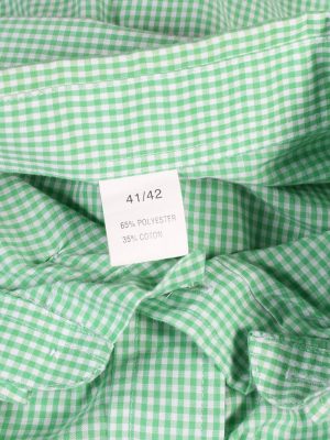 Vintage Smart Shirt Fashion Design Shirt L/XL Green SH3482-100079