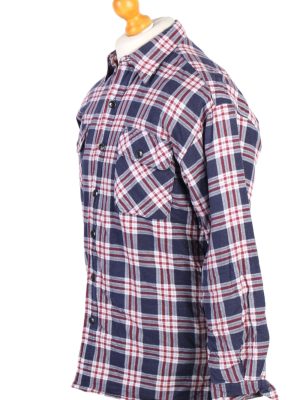 Vintage Flannel Lumberjack Check Shirt Winter Classics Casuals M Multi SH3507-100177