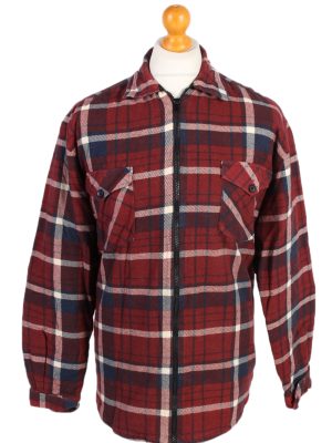 Vintage Flannel Lumberjack Check Shirt Melville M Multi SH3516-0