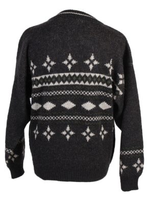 Vintage 90s Cosby Jumper By Renzo Pullover M Black -IL1558-100814