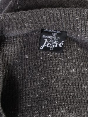 Vintage Cosby Jumper 90s Love V Neck M Brown -IL1577-100891