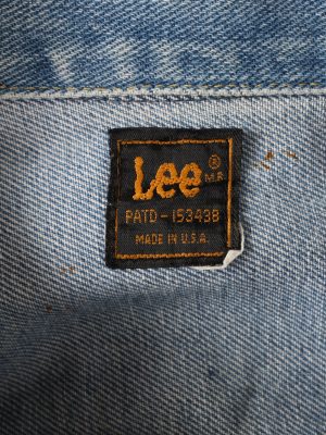 Vintage Lee Denim Jacket USA Printed l Blue -DJ1477-101791
