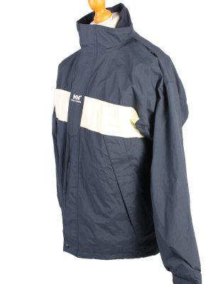 Vintage Helly Hansen Windbreaker Winter Coat M Navy -C1369-104109