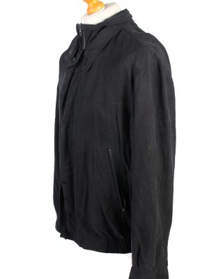 Vintage Daniel Hechter Lightweight Jacket Coat L Black -C1378-104145