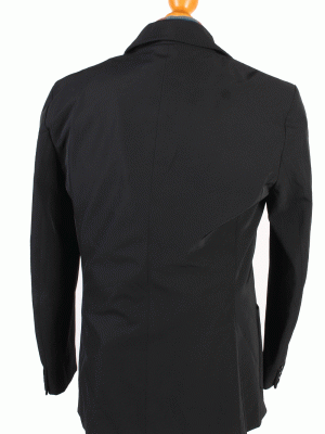 Vintage Escada Ladies Blazer Jacket Designer M Black -C1398-104240