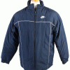 Vintage Nike Sport Coat Zipper XL Navy -C1420-0