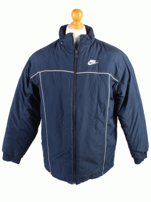 Vintage Nike Sport Coat Zipper XL Navy -C1420-0