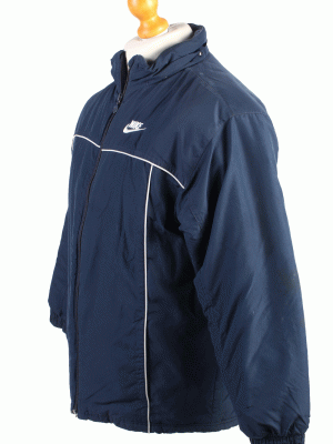 Vintage Nike Sport Coat Zipper XL Navy -C1420-104390