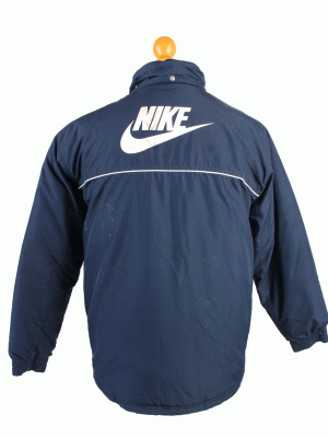Vintage Nike Sport Coat Zipper XL Navy -C1420-104391