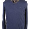 Tommy Hilfiger Vintage Casual Jumper Winter Long Sleeve XL Blue -IL1728-0