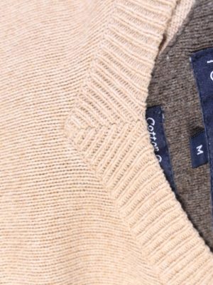 Vintage Tommy Hilfiger Catton Jumper Winter Long Sleeve M Beige -IL1731-104958