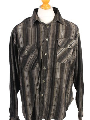 Vintage By Geart Corduroy Printed Shirt Urban Cord XL Multi SH3671-0