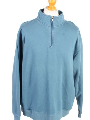 L.L Bean Vintage Tracksuits Top Sportswear XL Blue -SW2160-0