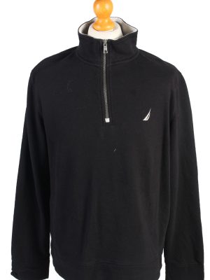 Vintage Nautica Tracksuits Top Shell Sportswear L Black -SW2164-0
