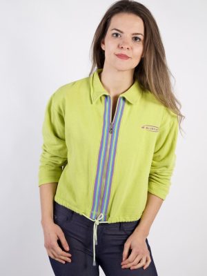 Blue Cap Vintage Tracksuits Top Shell Sportswear M Green -SW2212-0