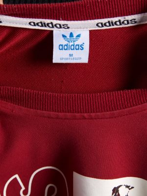 Vintage Adidas Tracksuits Top Sportswear M Red -SW2218-105658