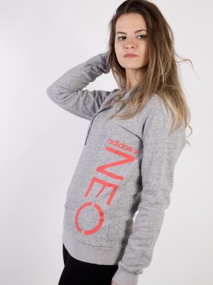 Vintage Adidas Tracksuits Top Hoodies S Grey -SW2245-105781