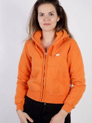 Vintage Adidas Tracksuits Top Shell Hoodies XS Orange -SW2258-0