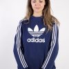Vintage Adidas Tracksuits Top Shell Hoodies S Blue -SW2263-0