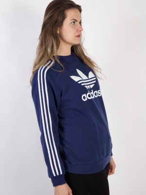 Vintage Adidas Tracksuits Top Shell Hoodies S Blue -SW2263-105835