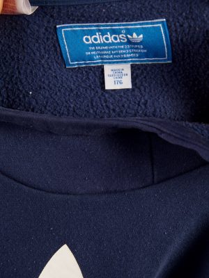 Vintage Adidas Tracksuits Top Shell Hoodies S Blue -SW2263-105837