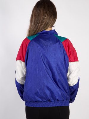 Vintage Peites Tracksuits Top Shell Sportlife Style L White -SW2308-106026