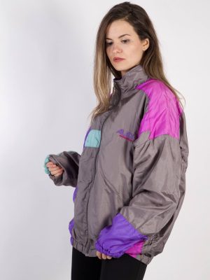 Vintage Alex Atlethics Tracksuits Top Shell Tracksuits Top Shell XL Lilac -SW2310-106065