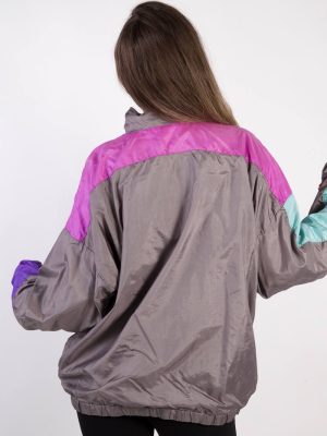 Vintage Alex Atlethics Tracksuits Top Shell Tracksuits Top Shell XL Lilac -SW2310-106066