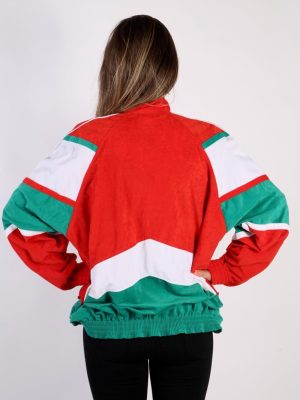 Vintage Alea Tracksuits Top Shell Sportlife Style XL Red -SW2326-106124