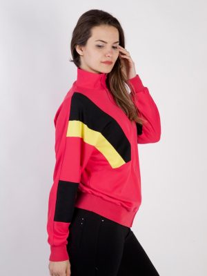 Vintage Savety Tracksuits Top Sportswear M Pink -SW2328-106131