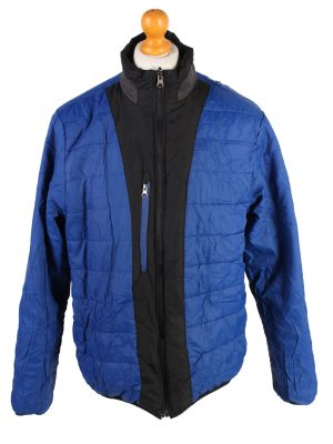 Vintage Champion Reversible Padded Jacket M Black -C1474-106870