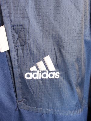 Vintage Puffer Jacket Puffer Coat Adidas XXL Blue -C1489-106932