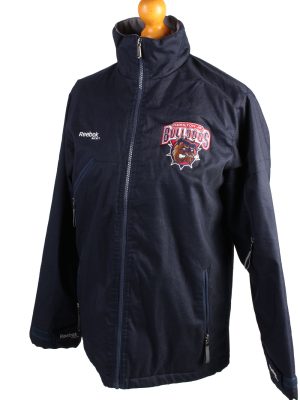 Vintage Reebok Puffer Jacket Puffer Coat XL Navy -C1515-106984