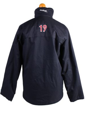 Vintage Reebok Puffer Jacket Puffer Coat XL Navy -C1515-106985