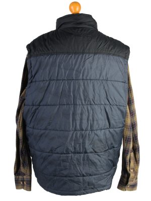 Vintage Champion Sleeveless Puffer XL Navy -C1524-107068