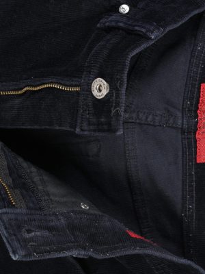 Vintage Pierre Cardin Stretch Fit Corduroy Denim Jeans W31 L32 Navy J4128-107255