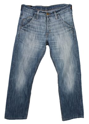 Vintage Lee Faded Denim Jeans W32 L34 Light Blue J4161-0